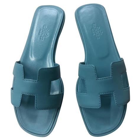 hermes sandals oran blue|are Hermes oran sandals comfortable.